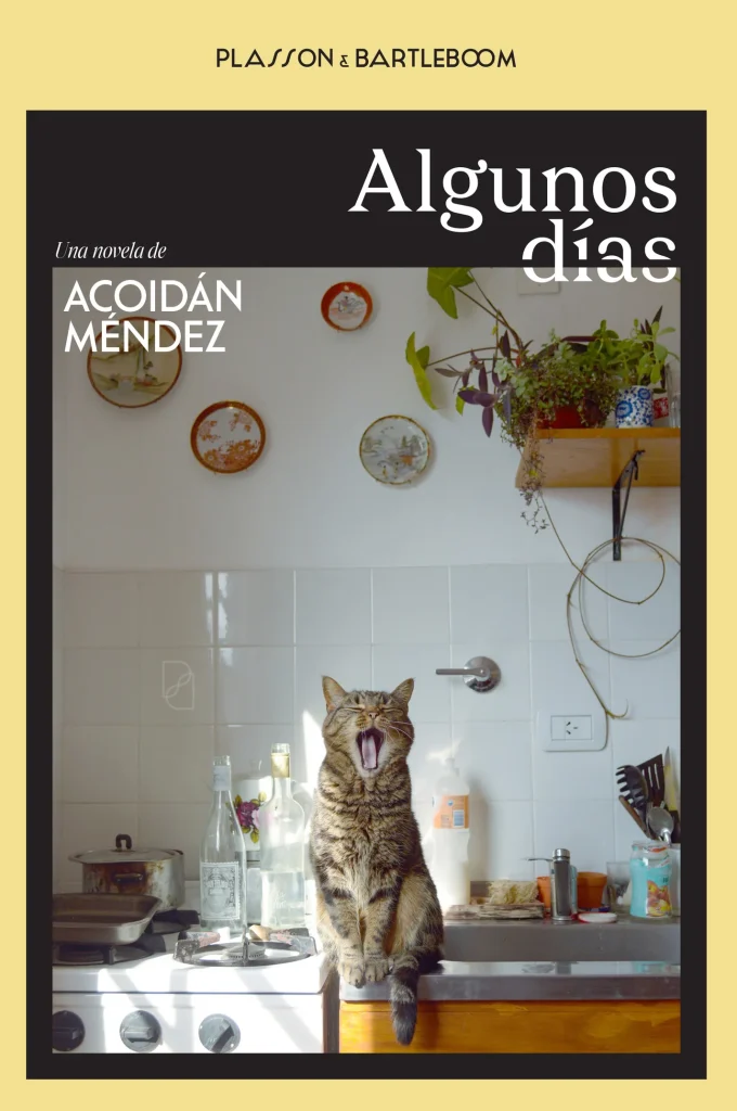 Portada de Algunos días de Acoidán Méndez