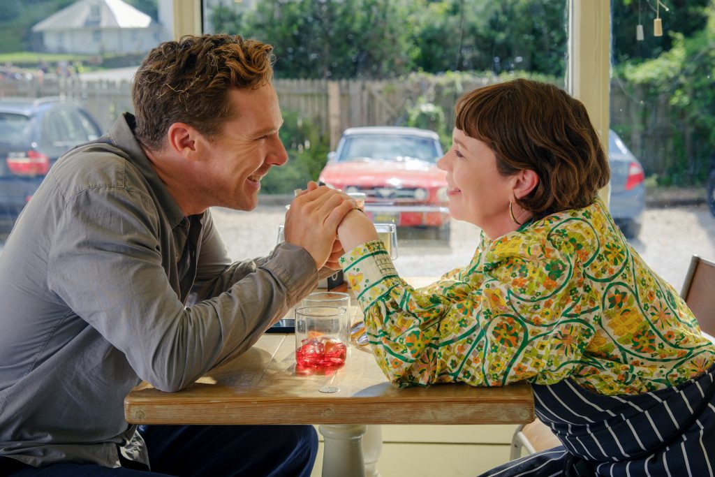 Benedict Cumberbatch y Olivia Colman son los protagonistas de Los Rose. Foto de Jaap Buitendijk / Searchlight Pictures