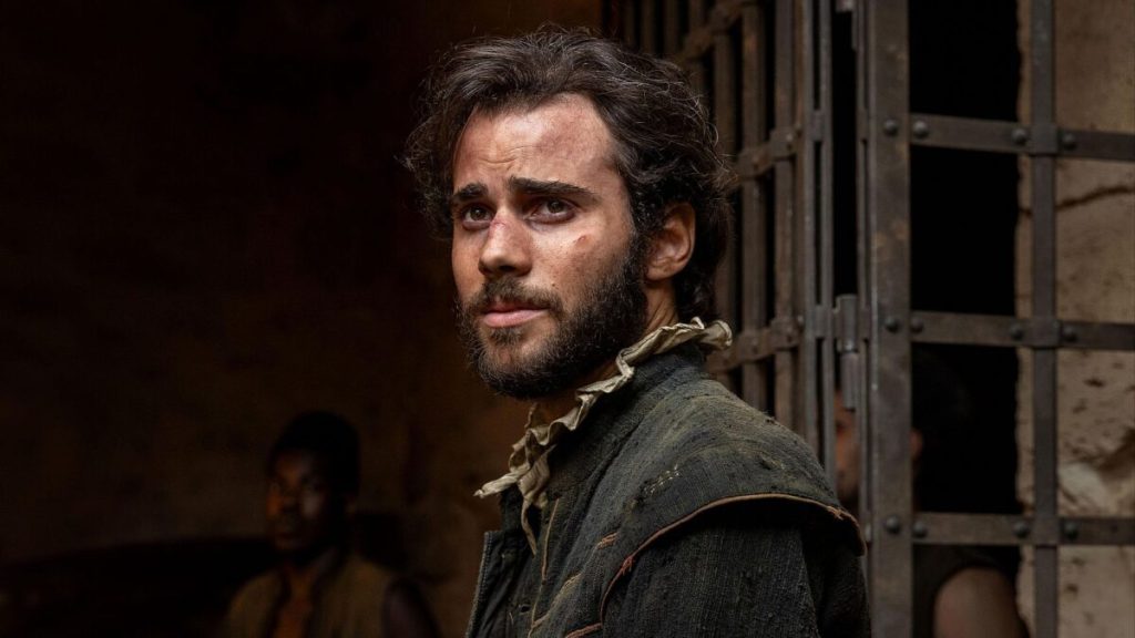 Julio Peña como Miguel de Cervantes en El Cautivo