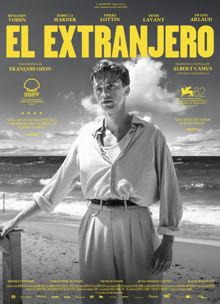 Cartel de El Extranjero de François Ozon